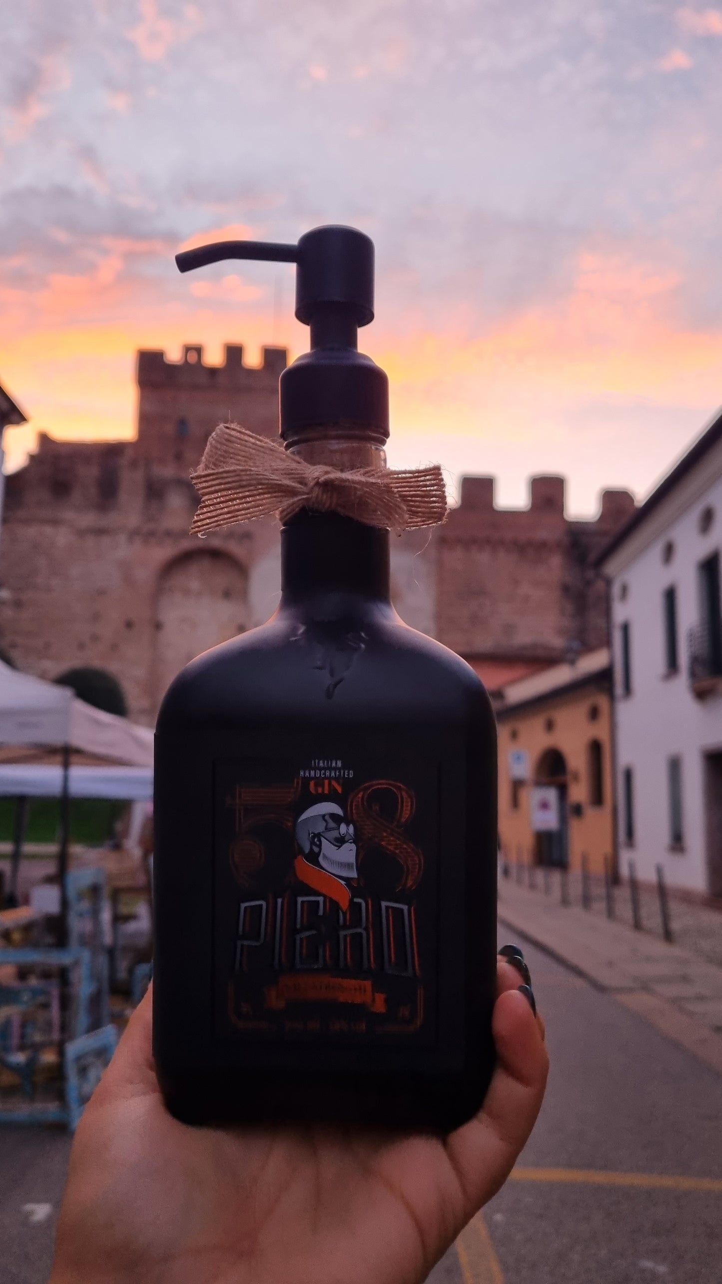Dispenser Piero Dry Gin Black edition