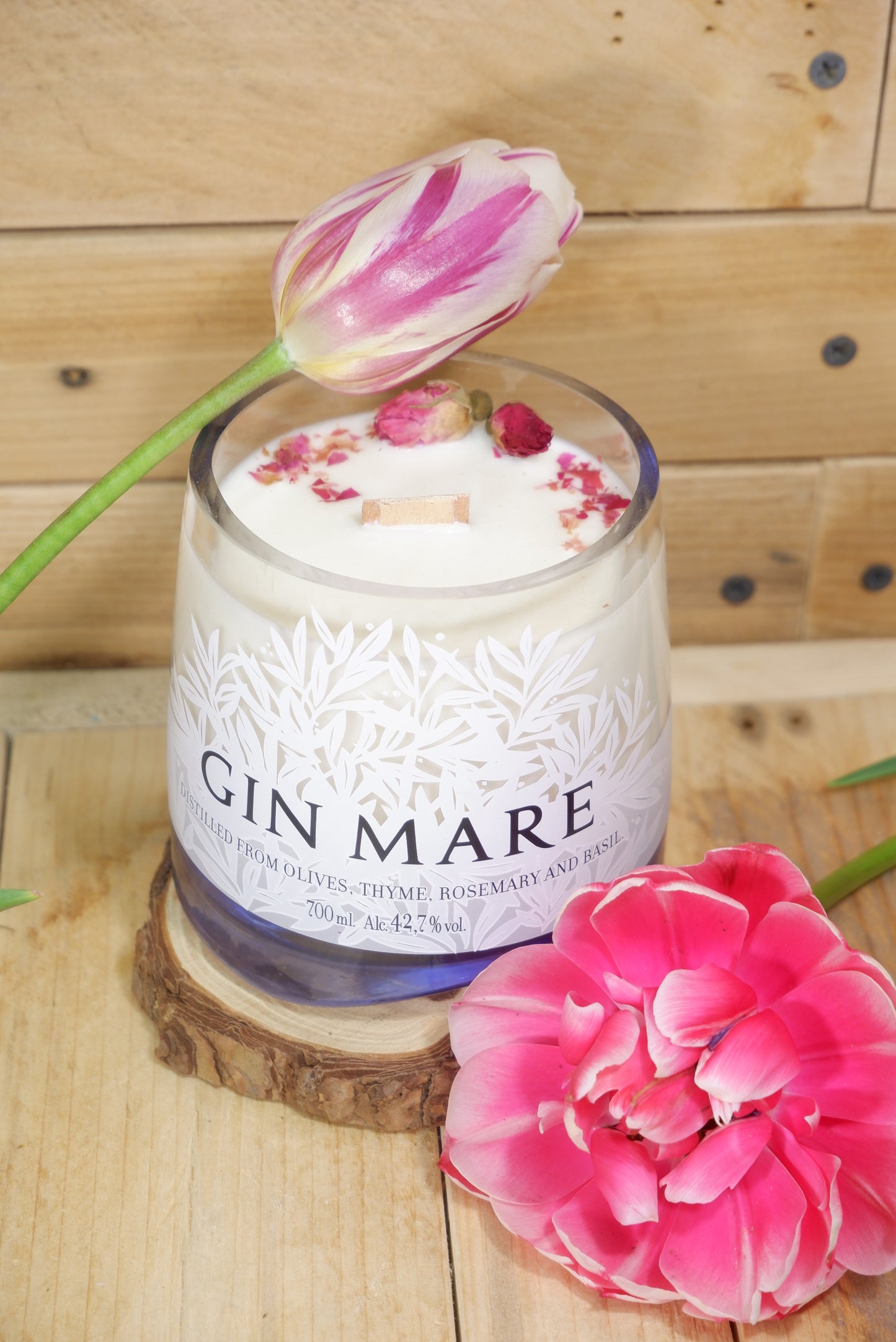 Candela Gin Mare - Rosa e pompelmo