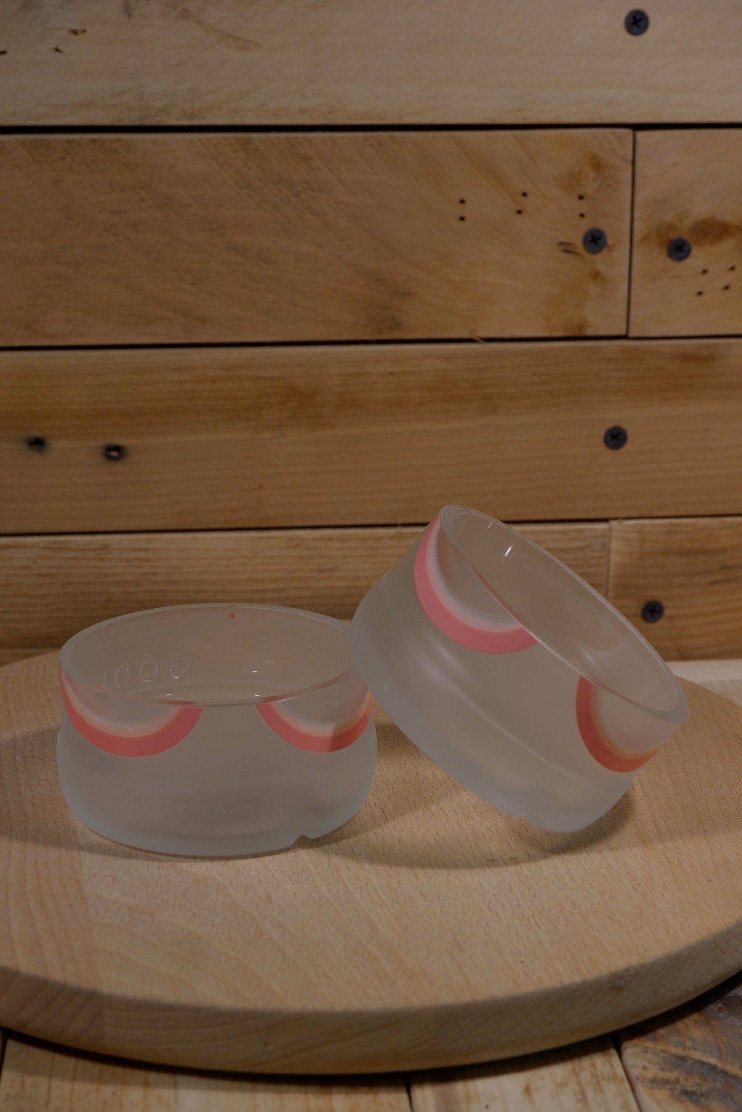 Set Bicchieri + portastuzzichini Malfy rosa