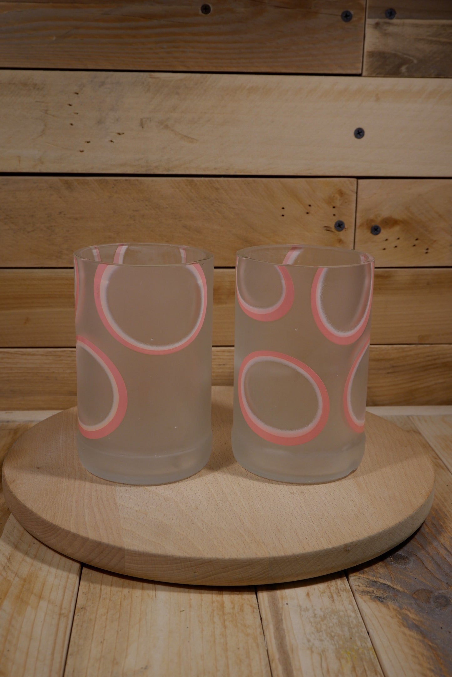 Set Bicchieri + portastuzzichini Malfy rosa