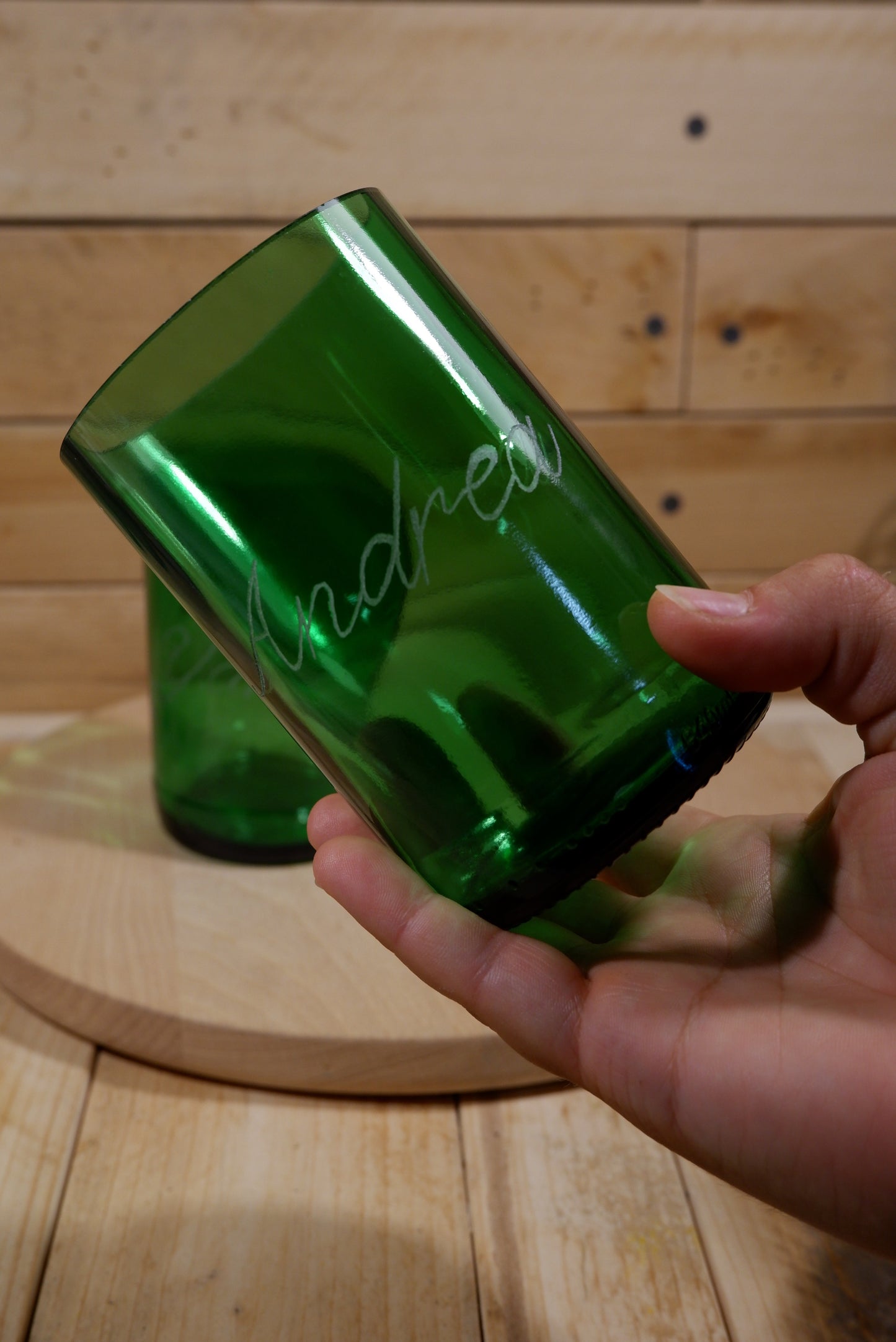 Bicchieri di birra incisi personalizzabili