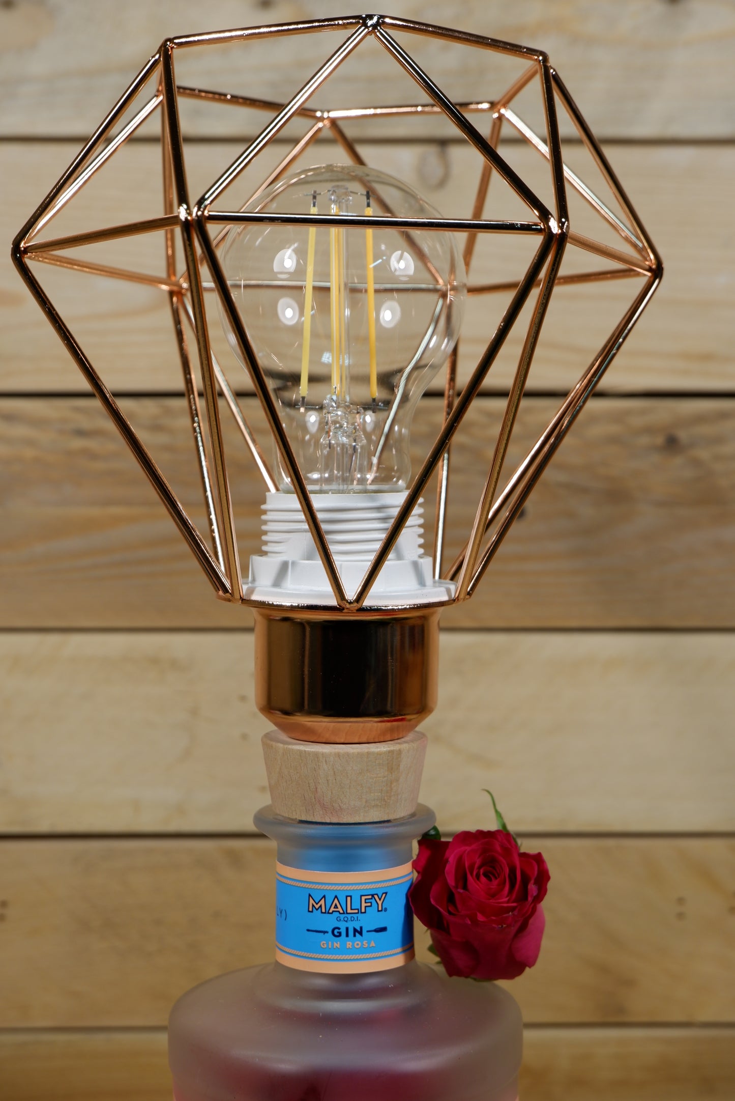 Lampada Malfy Rosa Gabbia