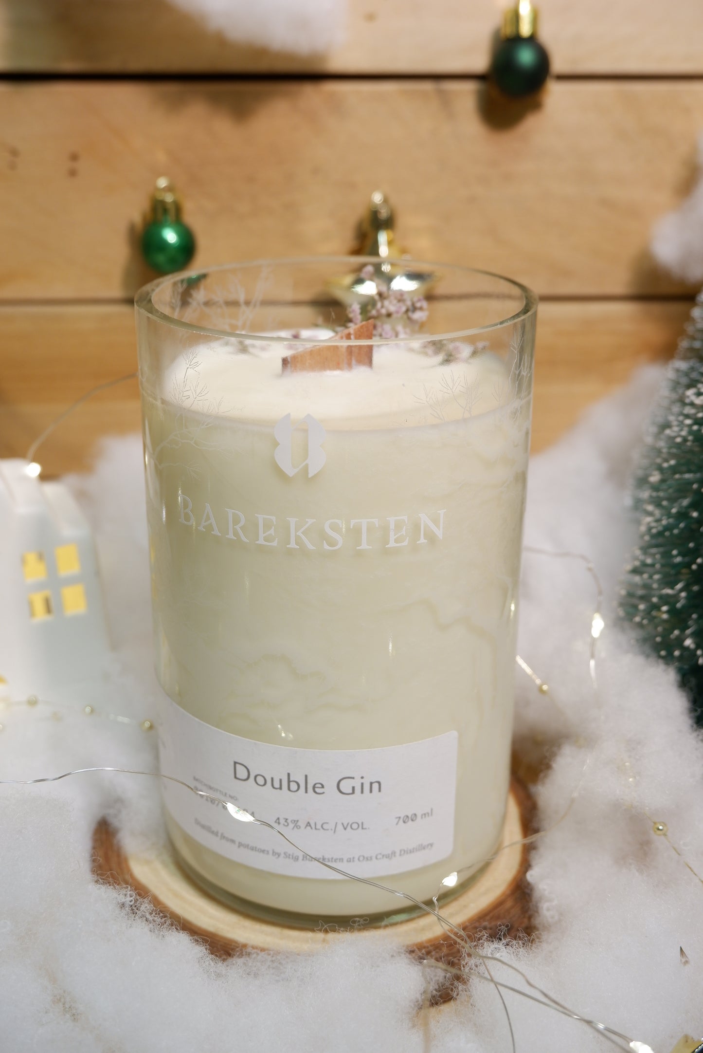 Candela Bareksten gin - Vaniglia e Mandarino