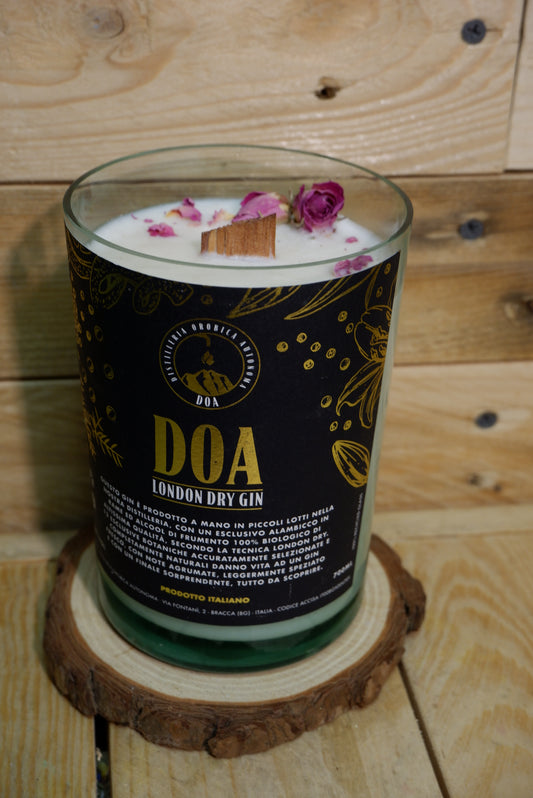 Candela Doa gin - Rosa e fiori d'arancio