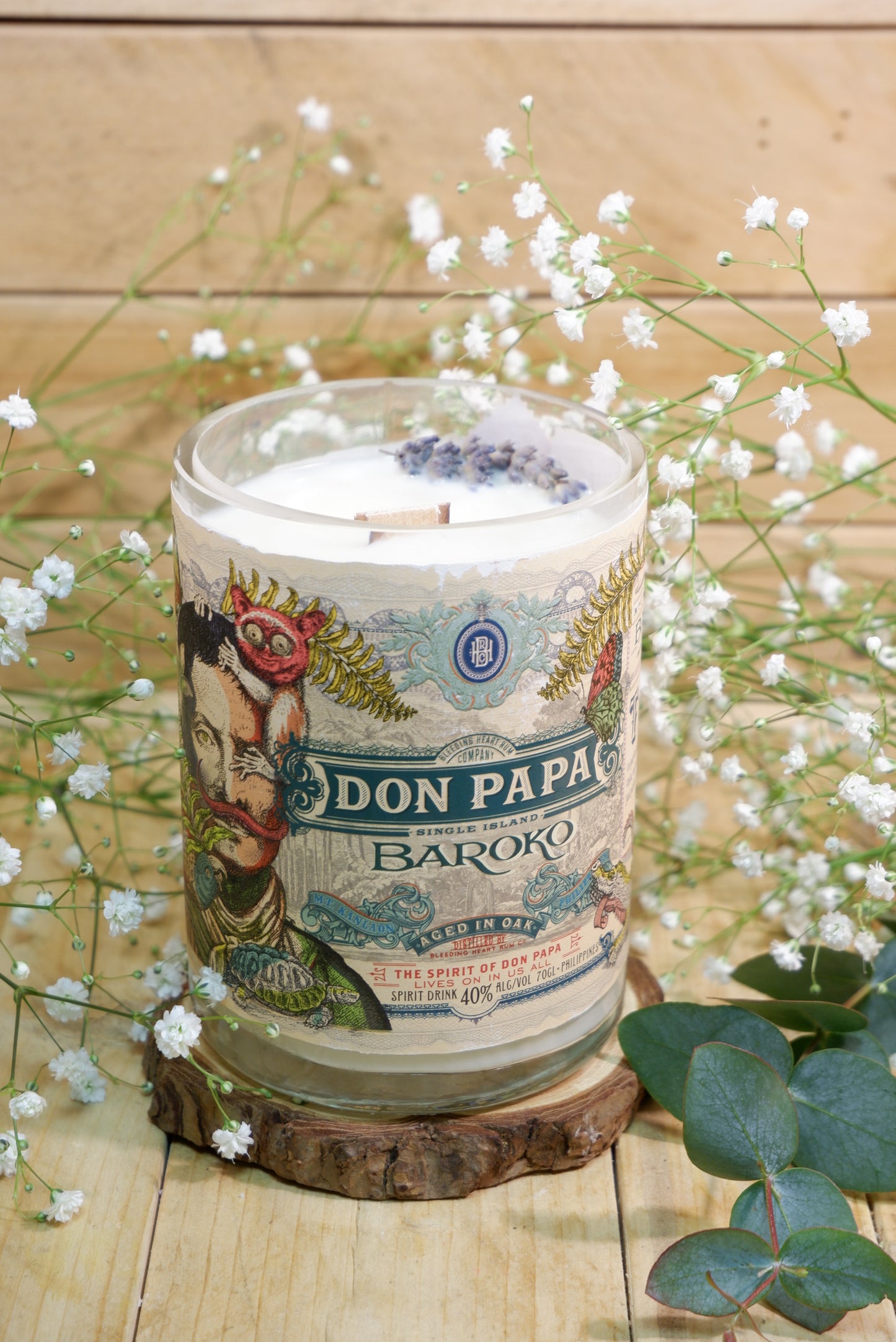 Candela Rum Don Papa - Lavanda e Limone