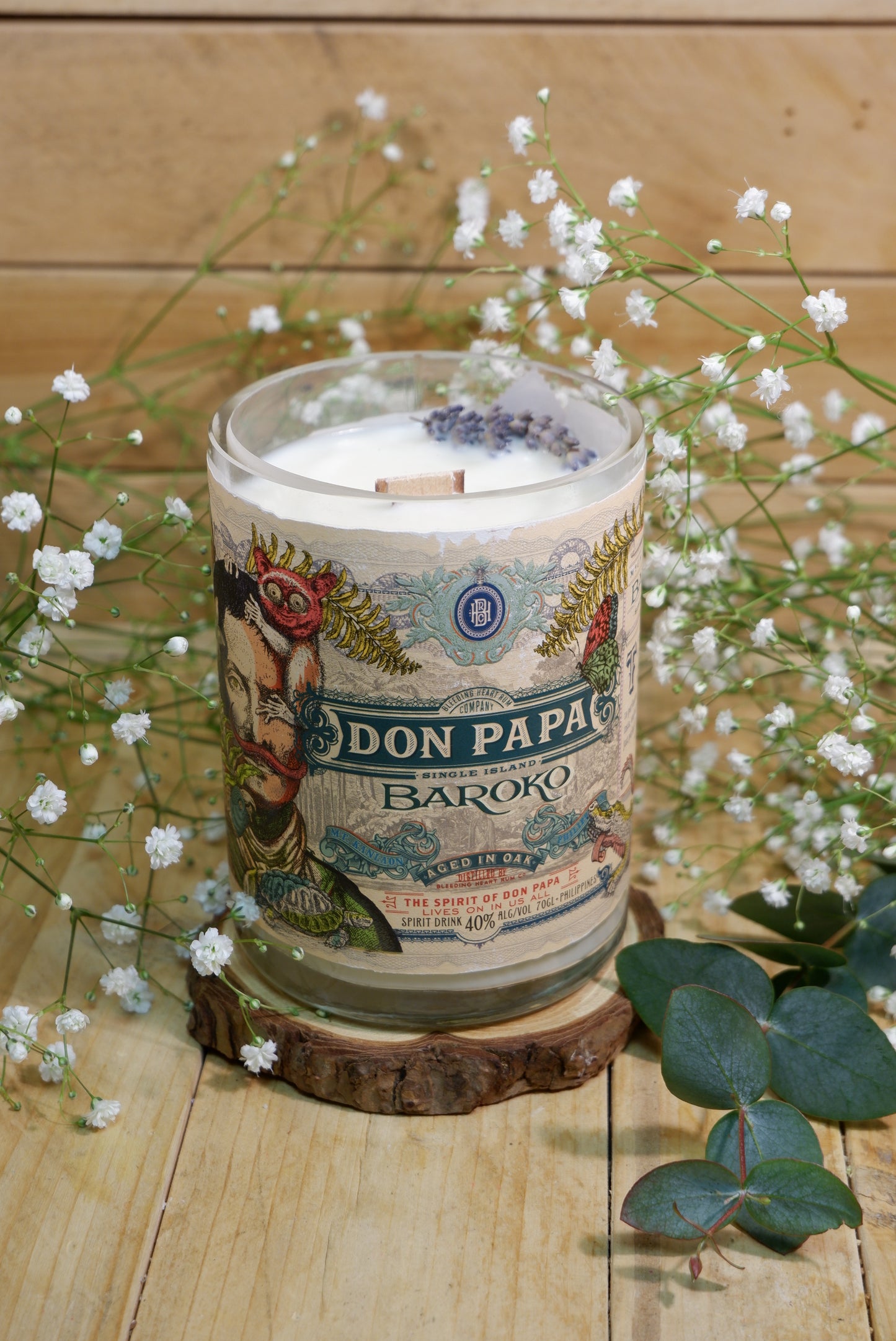 Candela Rum Don Papa - Lavanda e Limone