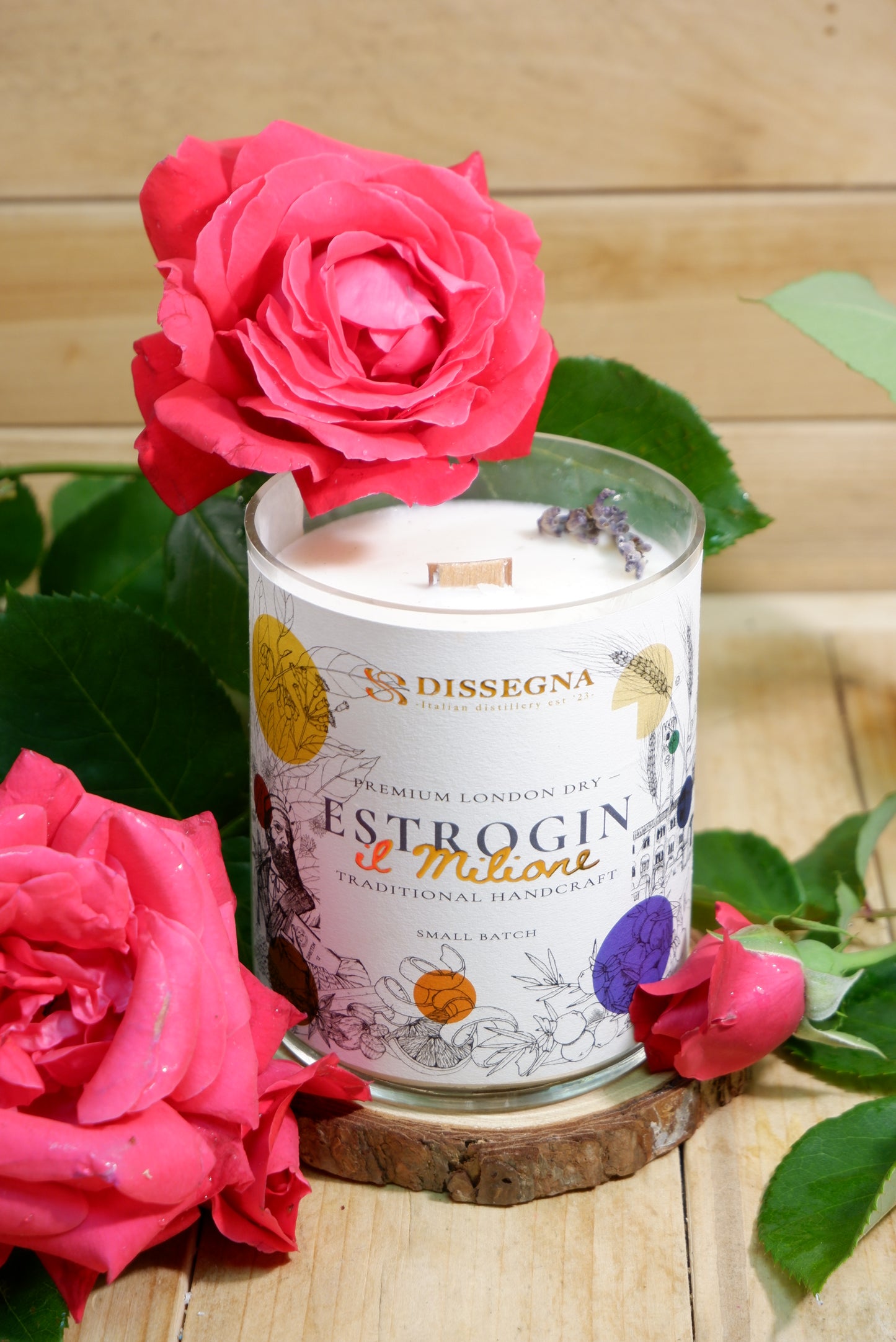 Candela Estro gin - Lavanda e Limone