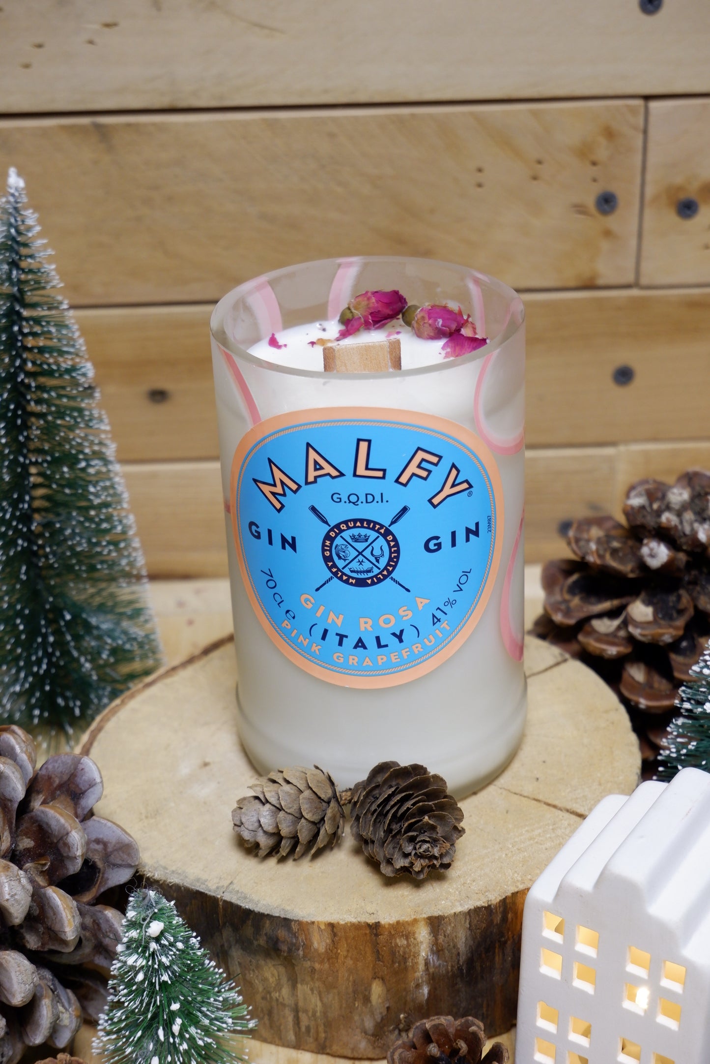 Candela Malfy rosa - Rosa e Pompelmo